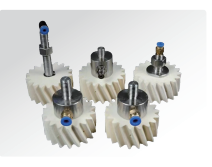 Helical Teeth Felt Gears